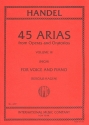 45 Arias from Operas and Oratorios vol.3 for high voice and piano