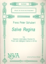 Salve Regina for soprano, piano and clarinet obbligato