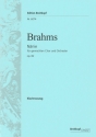 Nnie op.82 fr Chor und Orchester Klavierauszug (dt)