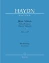 Missa cellensis  fr Soli, Chor und Orchester Klavierauszug (la)