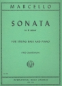 Sonata g minor for string bass and piano