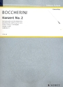 Konzert No. 2 D-Dur G 479 fr Violoncello und Streichorchester Partitur