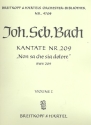 Non sa che sia dolore Kantate Nr.209 BWV209 Violine 1
