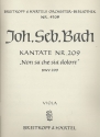 Non sa che sia dolore Kantate Nr.209 BWV209 Viola