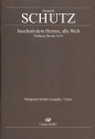 Jauchzet dem Herrn alle Welt SWV47 fr Favoritchor (AT), gem Chor (SSATB) und Orchester,  Partitur