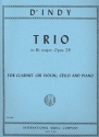 Trio B flat major op.29 for clarinet, cello and piano