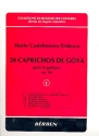 24 Caprichos de Goya op.195 vol.1 (Nr.1-6)  para guitarra