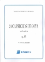 24 Caprichos de Goya op.195 vol.3 (Nr.13-18) para guitarra