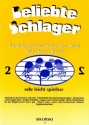 Beliebte Schlager Band 2 - fr E-Orgel ohne Pedal