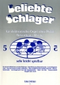 Beliebte Schlager Band 5: fr E-Orgel ohne Pedal