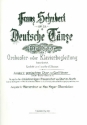 Deutsche Tnze op.33 fr gem Chor und Klavier Partitur (dt)