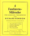 4 Fanfaren-Mrsche fr Blasorchester Stimmen