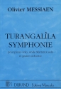 Turangalila Symphonie pour piano, onde martenot solo et grand orchestre partition miniature