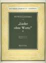 Lieder ohne Worte (Spinnerlied, Wiegenlied)