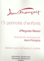 15 Portraits d'enfants d'Auguste Renoir Reduction pour piano a 4 mains