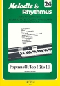 Popmusik Top Hits 3: fr E-Orgel / Keyboard