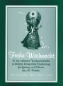 Frohe Weihnacht fr Gesang und Klavier