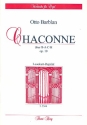 Chaconne ber Bach op.10 fr Orgel