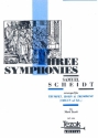 3 SYMPHONIES FOR TRUMPET, HORN, TROMBONE, ORGAN AD LIB. TEZAK, MARK, ED