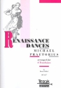 Renaissance-Tänze für 4 Posaunen Partitur und 4 Stimmen