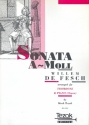 Sonate a-Moll für Posaune und Klavier (Orgel)
