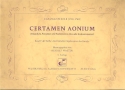 Certamen aonium Prambeln, Versetten und Kadenzien fr Orgel