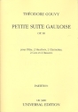 Petite suite gauloise op.90 pour flute, 2 hautbois, 2 clarinettes, 2 cors et 2 bassons,     Partitur