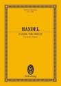 Zadok the Priest Coronation (Cantata)  Studienpartitur