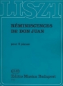 Rminiscences de Don Juan fr 2 Klaviere