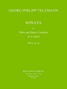 Sonate a-Moll TWV:a3 für Oboe und Bc