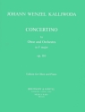 Concertino F-Dur op.110 fr Oboe und Orchester fr Oboe und Klavier