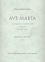 Ave Maria fr Sopran, gem Chor und Orchester Partitur