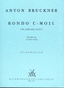 Rondo c-Moll von 1862 fr Streichquartett Studienpartitur