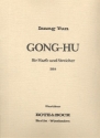 Gong-hu für Harfe und Streicher Partitur