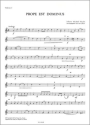PROPE EST DOMINUS FUER SATB CHOR UND ORCHESTER  STIMMENSET