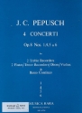 Concerto F-Dur op.8,4 fr fr 2 Altblockflten (Flten, Tenorblockflte, Oboen, Violinen) und Bc Partitur und Stimmen