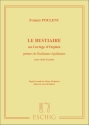 Le Bestiaire ou Cortge d'Orphe fr Gesang und Klavier (en/frz/dt)