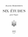 6 tudes op.5 pour orgue
