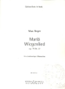 Mariae Wiegenlied op.76,52 für Männerchor Singpartitur