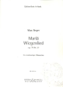 Mariae Wiegenlied op.76,52 fr Mnnerchor Singpartitur