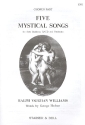 5 mystical songs for solo baritone, mixed chorus and orchestra, chorus part