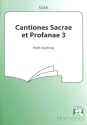 Cantiones sacrae et profanae Band 3 fr Frauenchor (SSA) Partitur