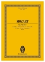 Quartett F-Dur KV370 fr Oboe und Streichtrio Studienpartitur