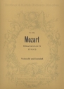 Missa brevis G-Dur KV49 fr Soli, Chor und Orchester Violoncello / Kontrabass