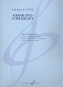 Grand Duo concertant op.51 pour 2 flutes (ou fl/hautbois, fl/cl et fl/vl) et piano,   partition et 5parties