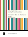 Variationen ber ein Thema von Glinka fr Oboe und Blasorchester fr Oboe und Klavier