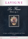 Les Fleurs op.4 Duos fr 2 Blockflten (S/A) oder Querflte und Violine Spielpartitur