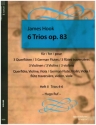 6 Trios op.83 Band 2 (Nr.4-6) fr 3 Violinen (Fl, Vl, Viola) Partitur und Stimmen