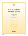 Berhmtes Menuett op.13,5 fr Violine und Klavier