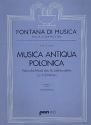 Musica antiqua polonica fr 4 Blockflten / 4 Instrumente Partitur